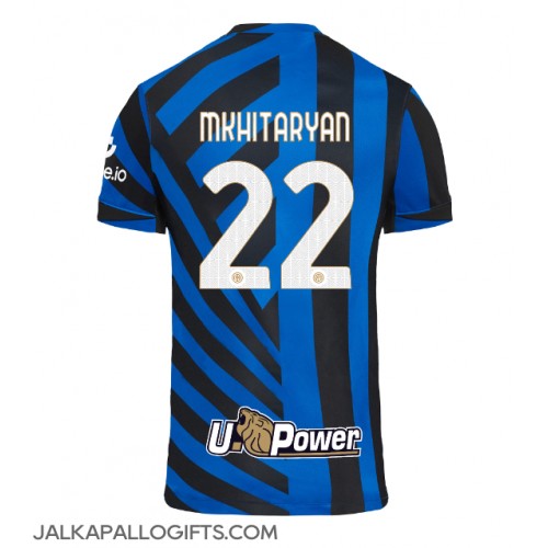 Inter Milan Henrikh Mkhitaryan #22 Kotipaita 2024-25 Lyhythihainen